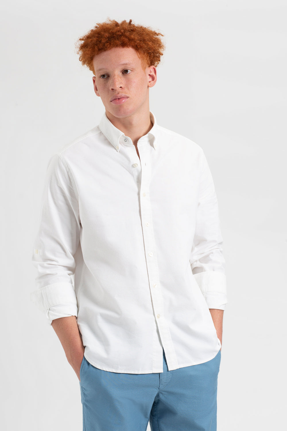 Chemises Ben Sherman St. Ives Resort Oxford Blanche | JZD-73997000